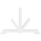 Ekena Millwork Vanguard Architectural Grade PVC Gable Bracket, 96"W x 64"H x 6"D x 6"F, 16/12 Pitch GBP096X64X0606VAN00 - alternate 5